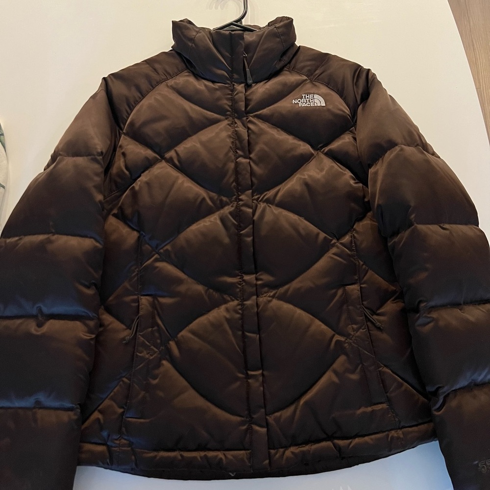 The North Face Chocolate Brown Women's Puffer Jacket